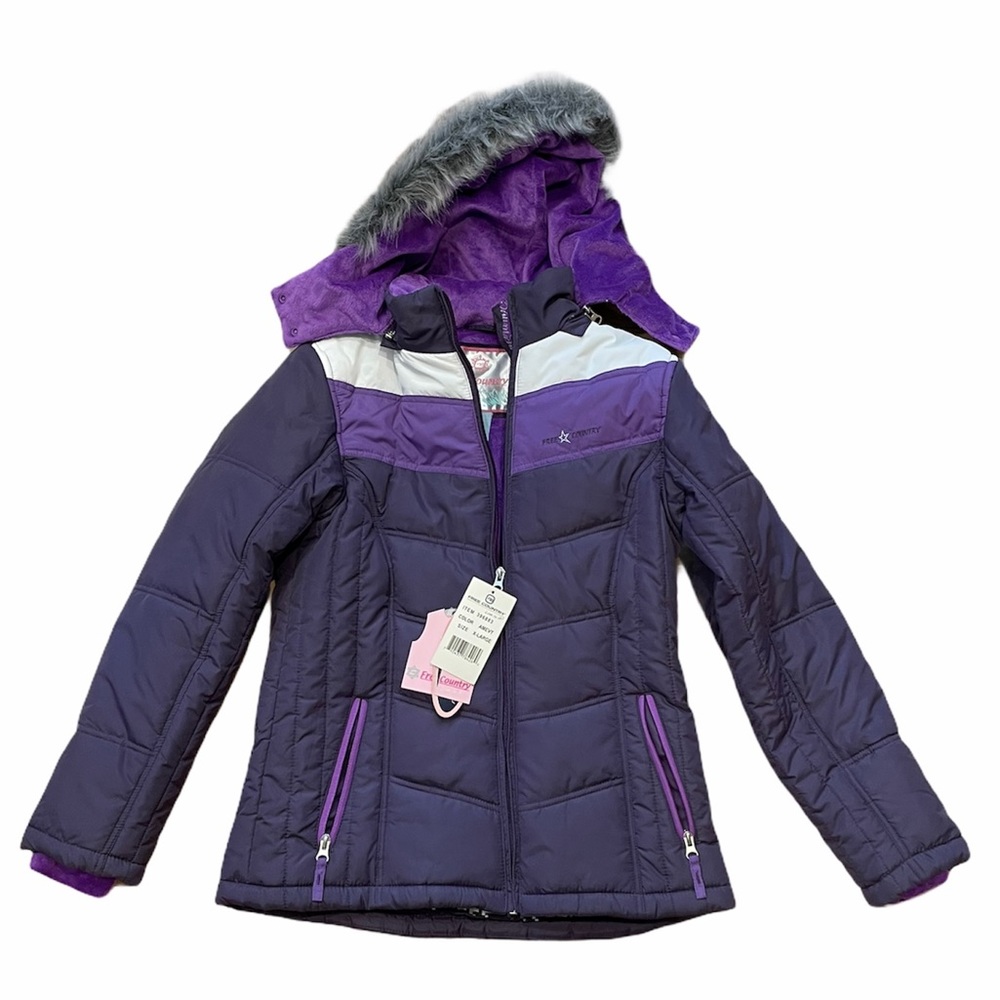 NWT Free Country Kids Puffer Jacket